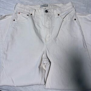 Abercrombie Ultra High Rise Ankle Straight Jeans curve love 29 SHORT